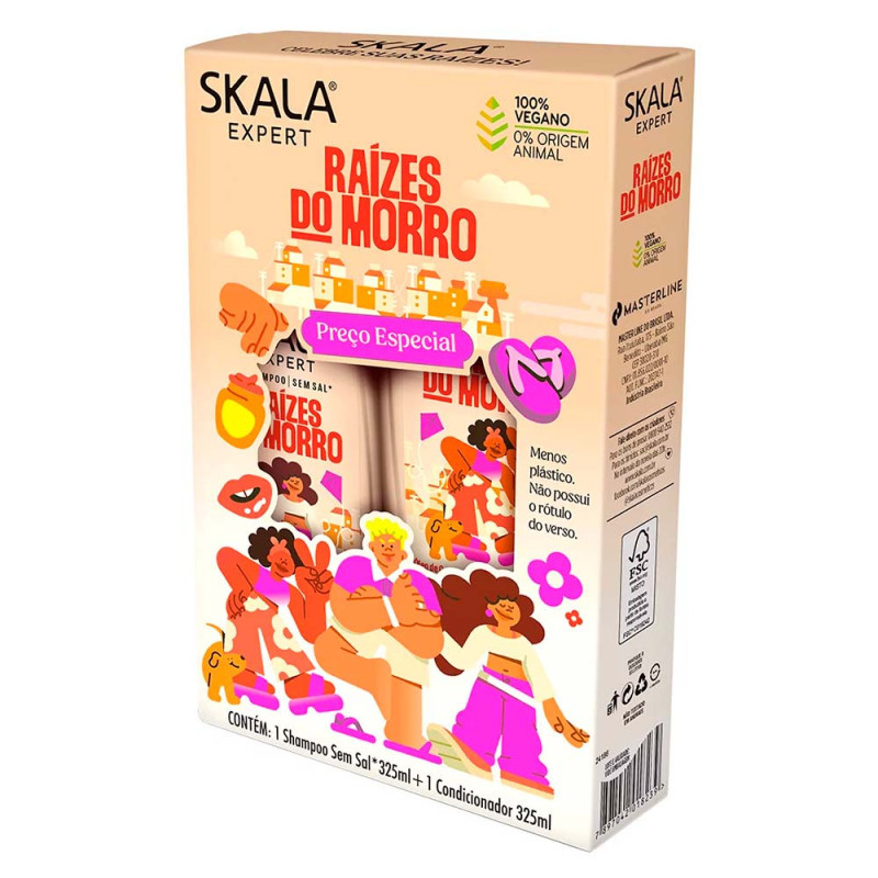 SKALA RAIZES DO MORRO KIT SHAMPOO & CONDITIONER