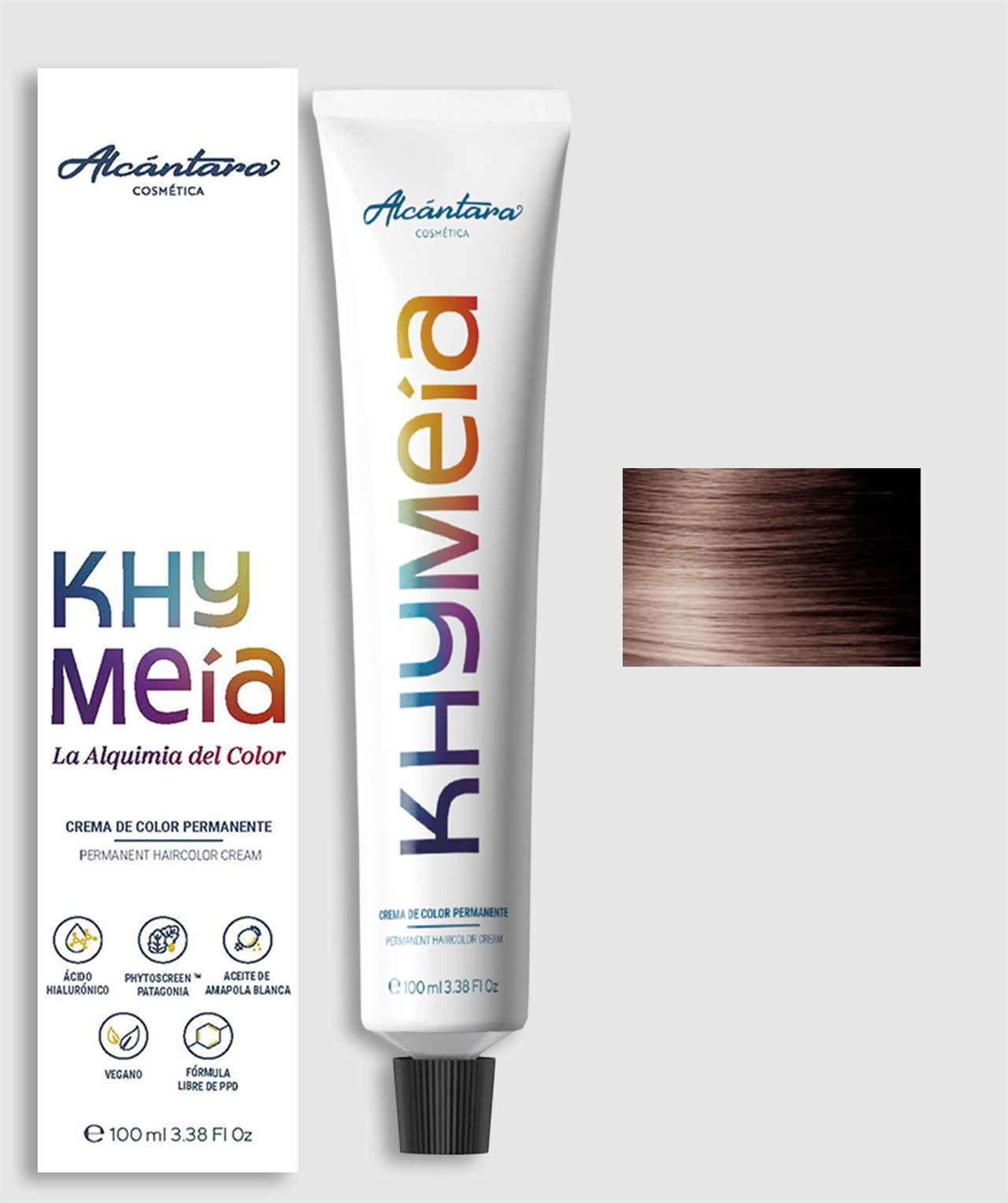 KHYMEIA 6.23 RUBIO OSCURO IRISADO DORADO