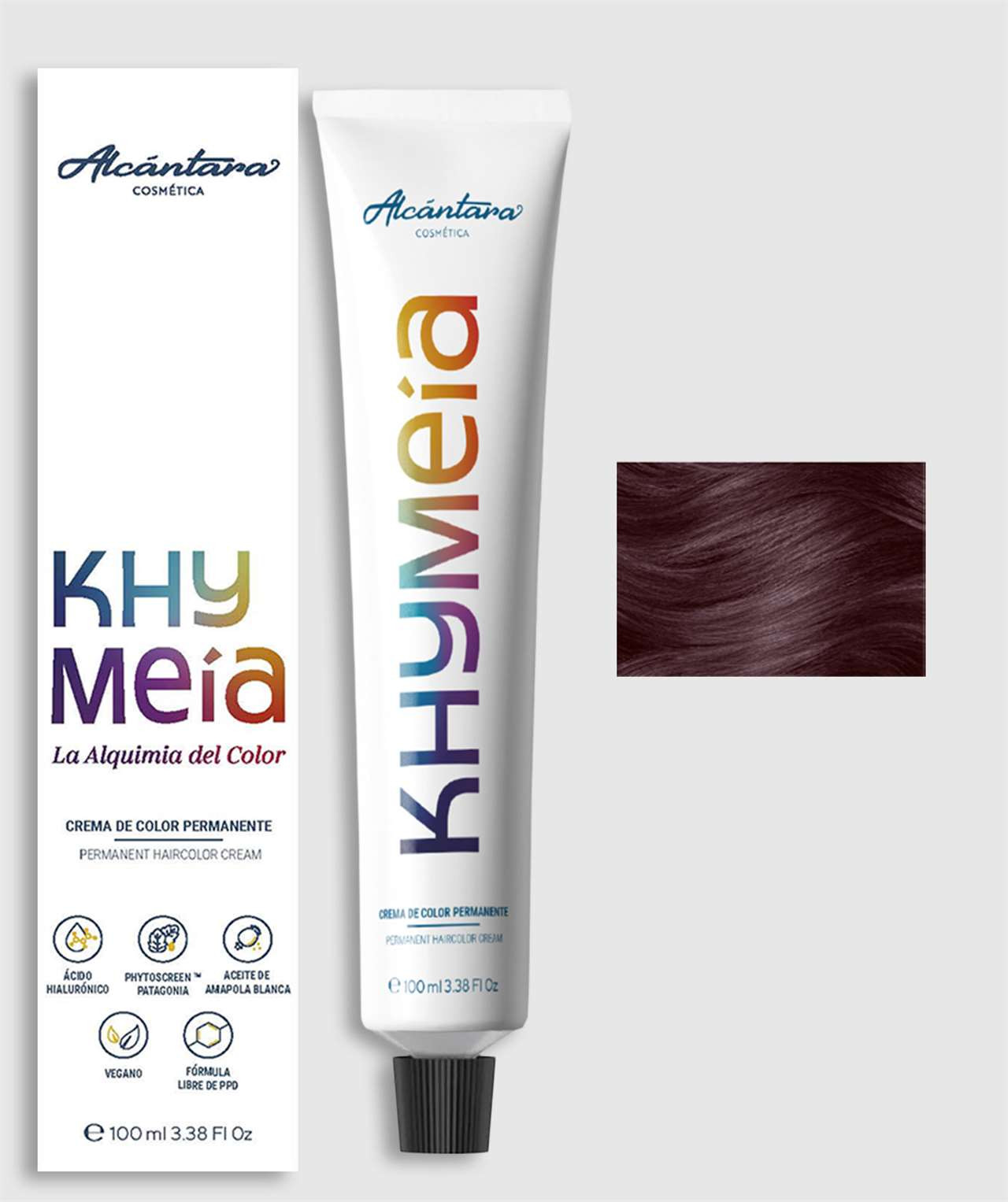 KHYMEIA 6.5 RUBIO OSCURO CAOBA