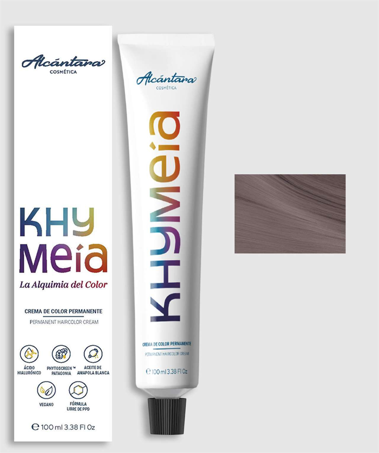 KHYMEIA 7.21 RUBIO IRISADO CENIZA