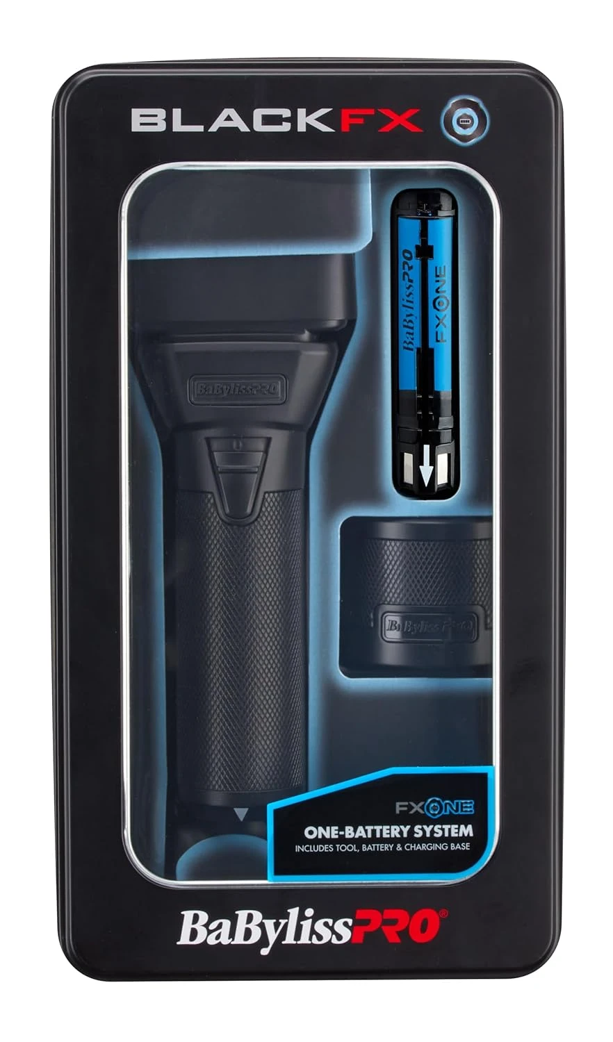BABYLISS FXONE BLACKFX DOBLE FOIL SHAVER FX79FSMB
