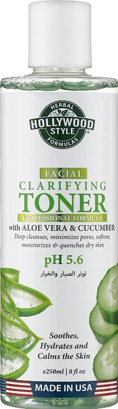 HOLLYWOOD FACIAL CLARIFYING TONER 8OZ