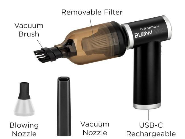 GAMMA BLOWER VAC CORDLESS MINI & VACUUM