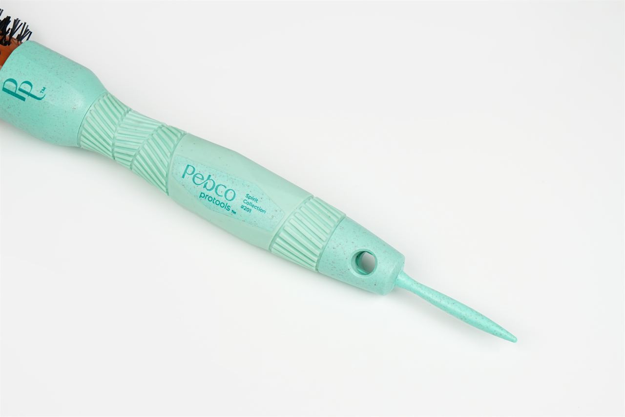 PEBCO CEPILLO SPIRIT #201 ROUND THERMAL CERAMIC 1" ECO FRIENDLY