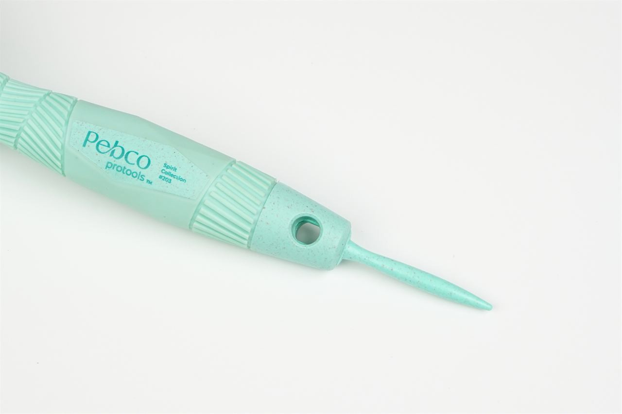 PEBCO CEPILLO SPIRIT #203 ROUND THERMAL CERAMIC 1.75" ECO FRIENDLY