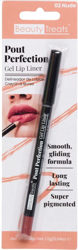 BEAUTY TREATS GEL LIP LINER NUDE 02