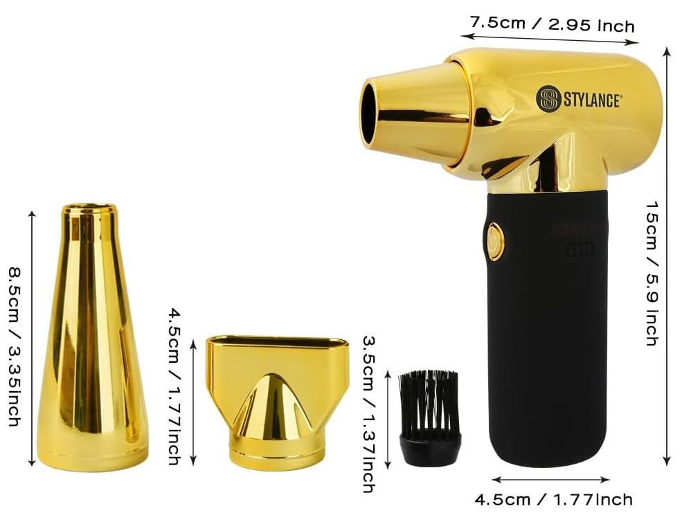 STYLANCE COMPRESSED AIR DUSTER GOLD