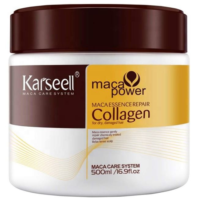 KARSEELL MACA POWER & COLLAGE HAIR MASK 16.9 OZ