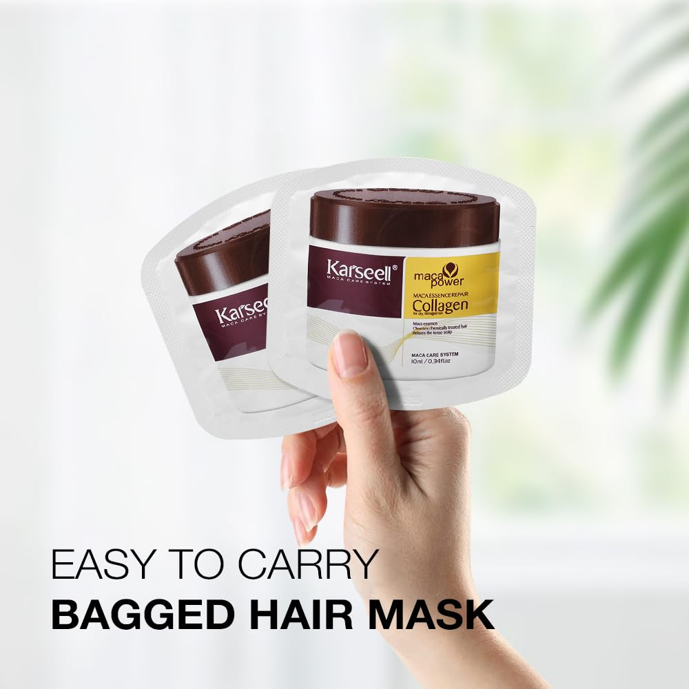 KARSEELL MACA POWER COLLAGEN DRY & DAMAGE HAIR REPAIR .34OZ