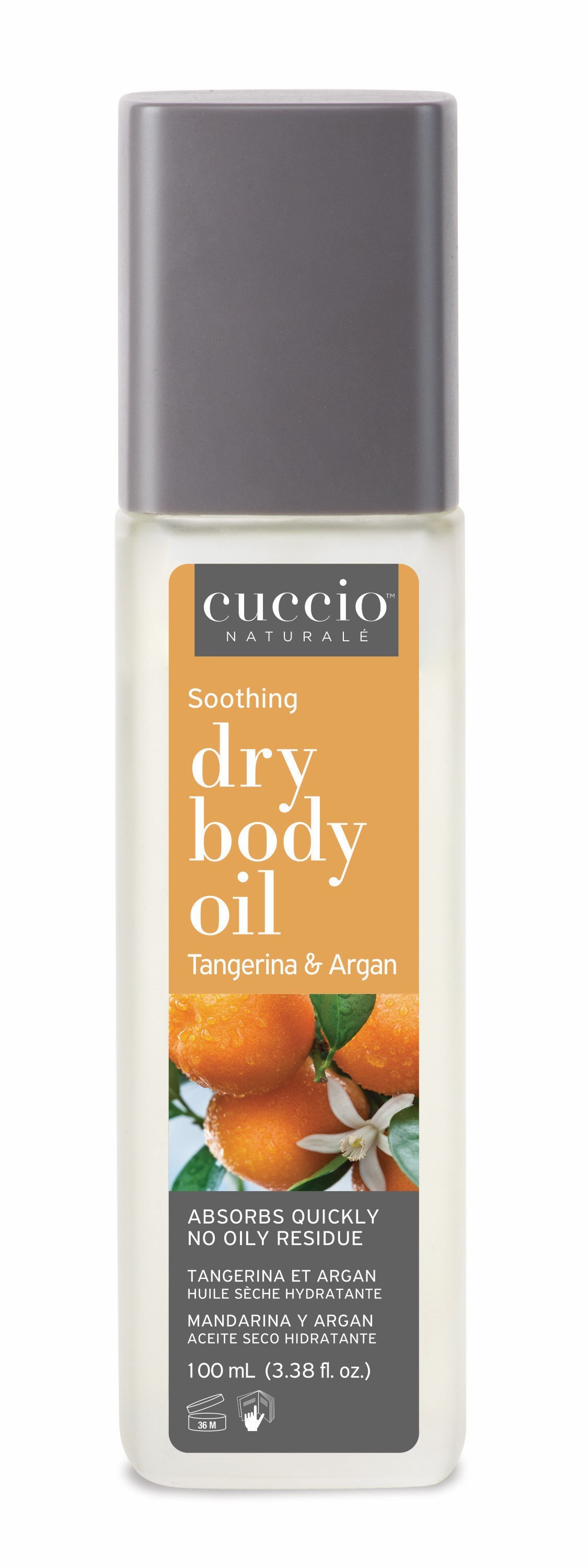 DRY BODY OIL TANGERINE & ARGAN 3.38OZ