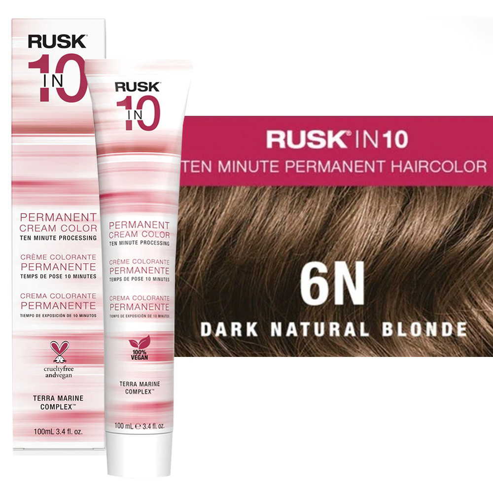RUSK IN1O DARK NATURAL BLONDE 6N