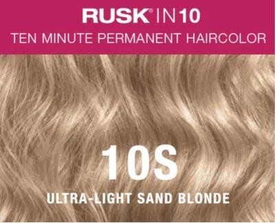 RUSK IN1O ULTRA LIGHT SAND BLONDE 10S 3.4OZ