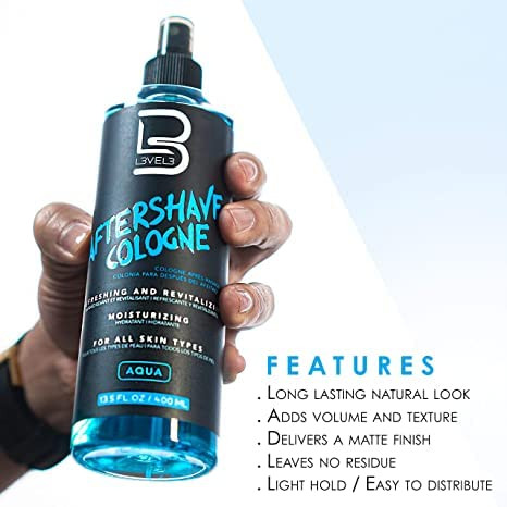 LEVEL3 AFTERSHAVE COLOGNE AQUA 400ML