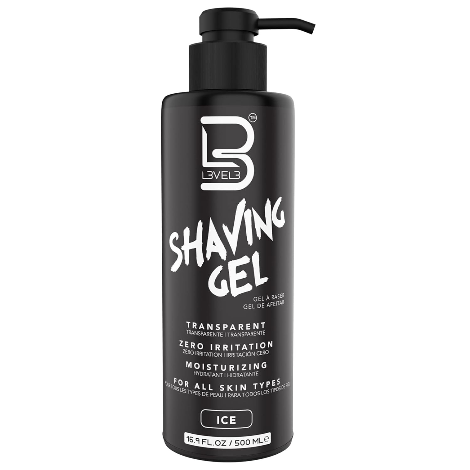 LEVEL3 SHAVING GEL ICE 500ML