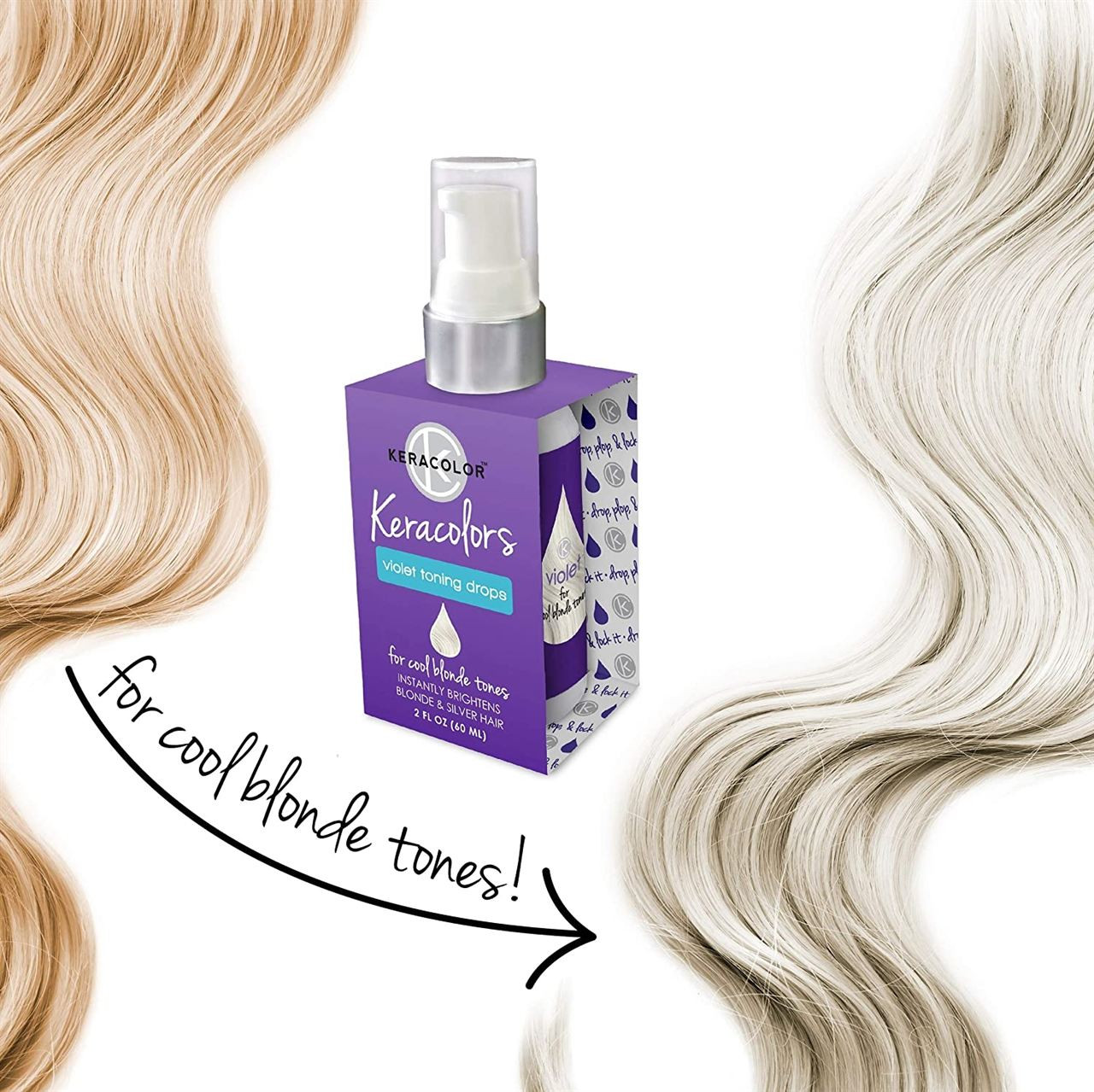 KERACOLOR VIOLET TONING DROPS 2.5 OZ