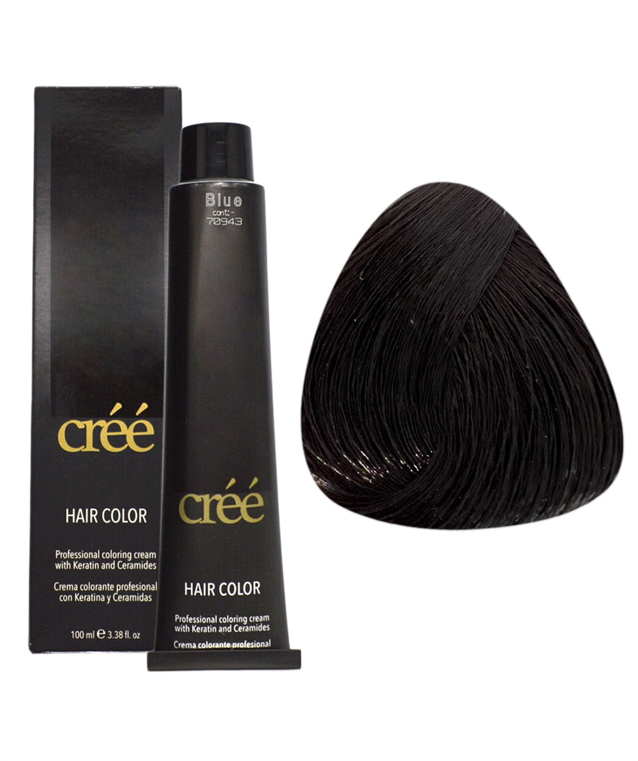CREE TINTE INTENSE DARK BROWN 3.0 3.38OZ