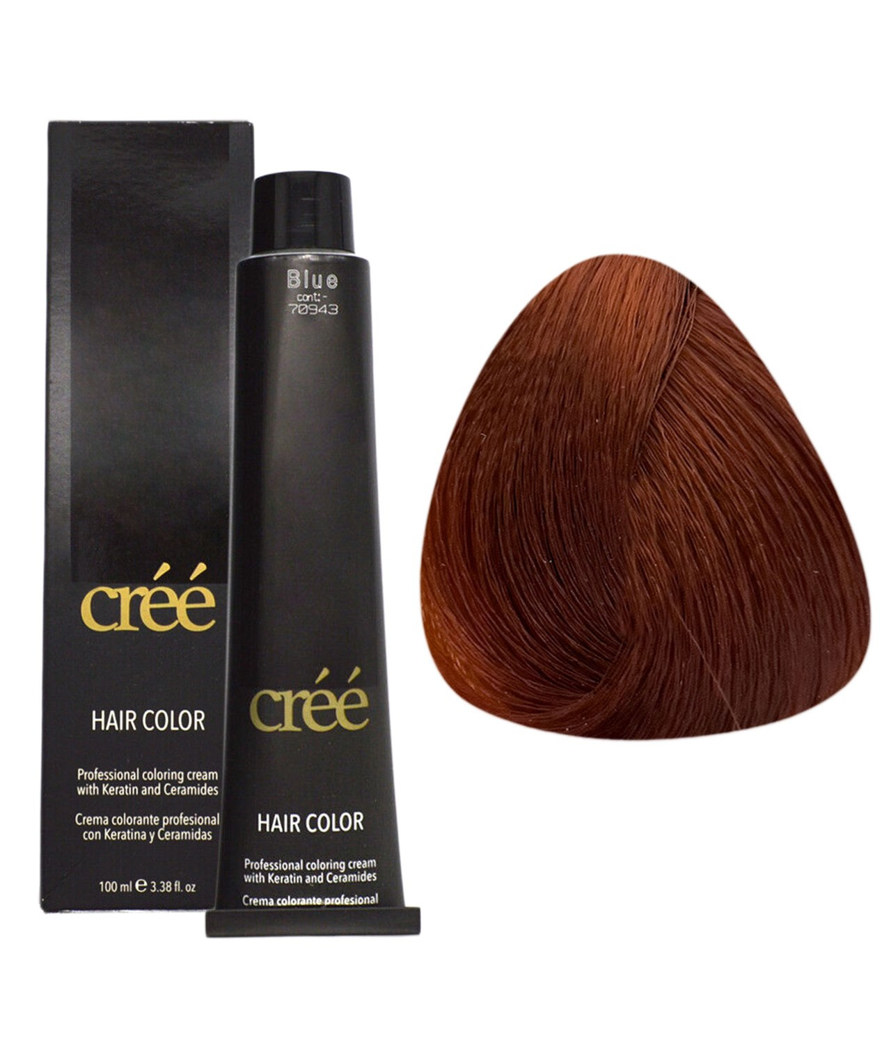 CREE TINTE COPPER BLOND 7.4 3.38OZ.