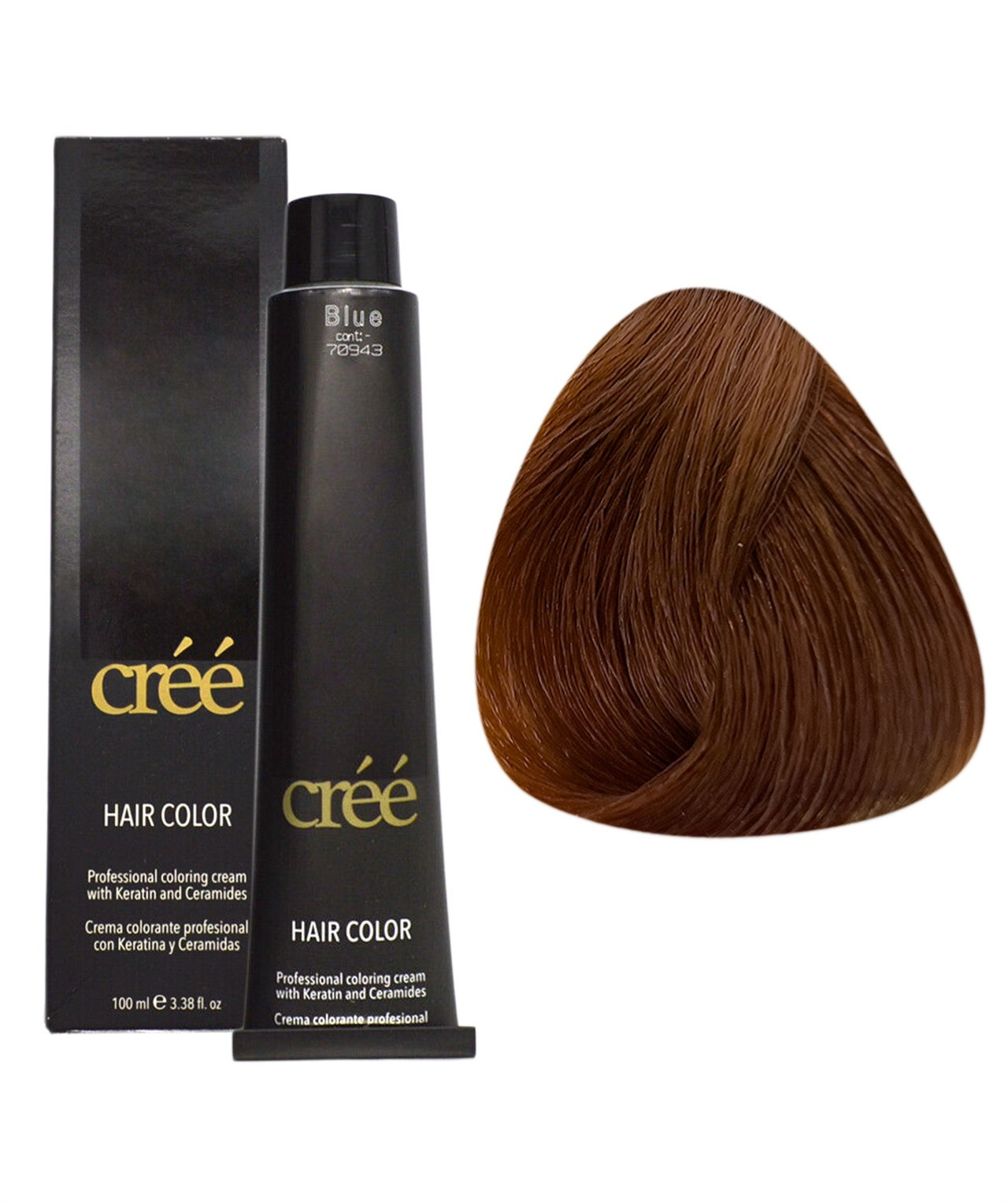 CREE TINTE COPPER GOLDEN BROWN 7.34 3.38OZ.