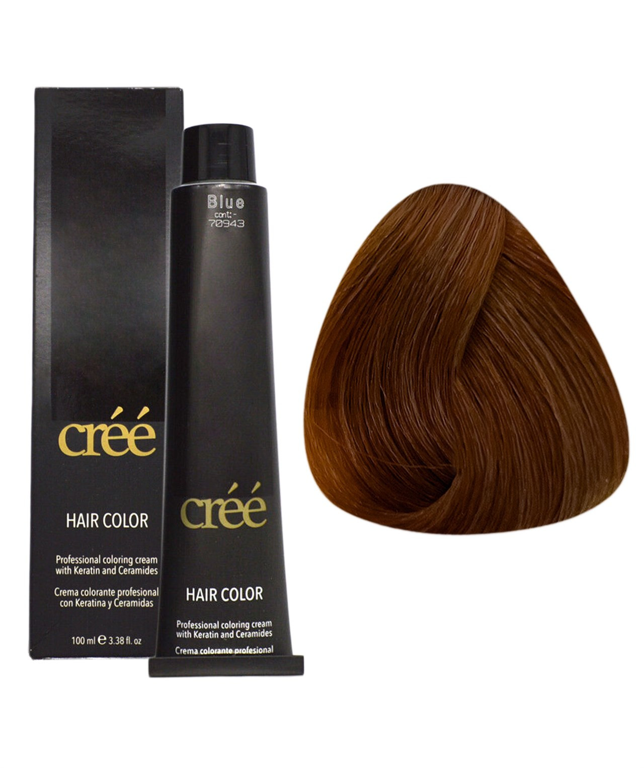 CREE TINTE LIGHT COPPER GOLDEN BLOND 8.34 3.38OZ.