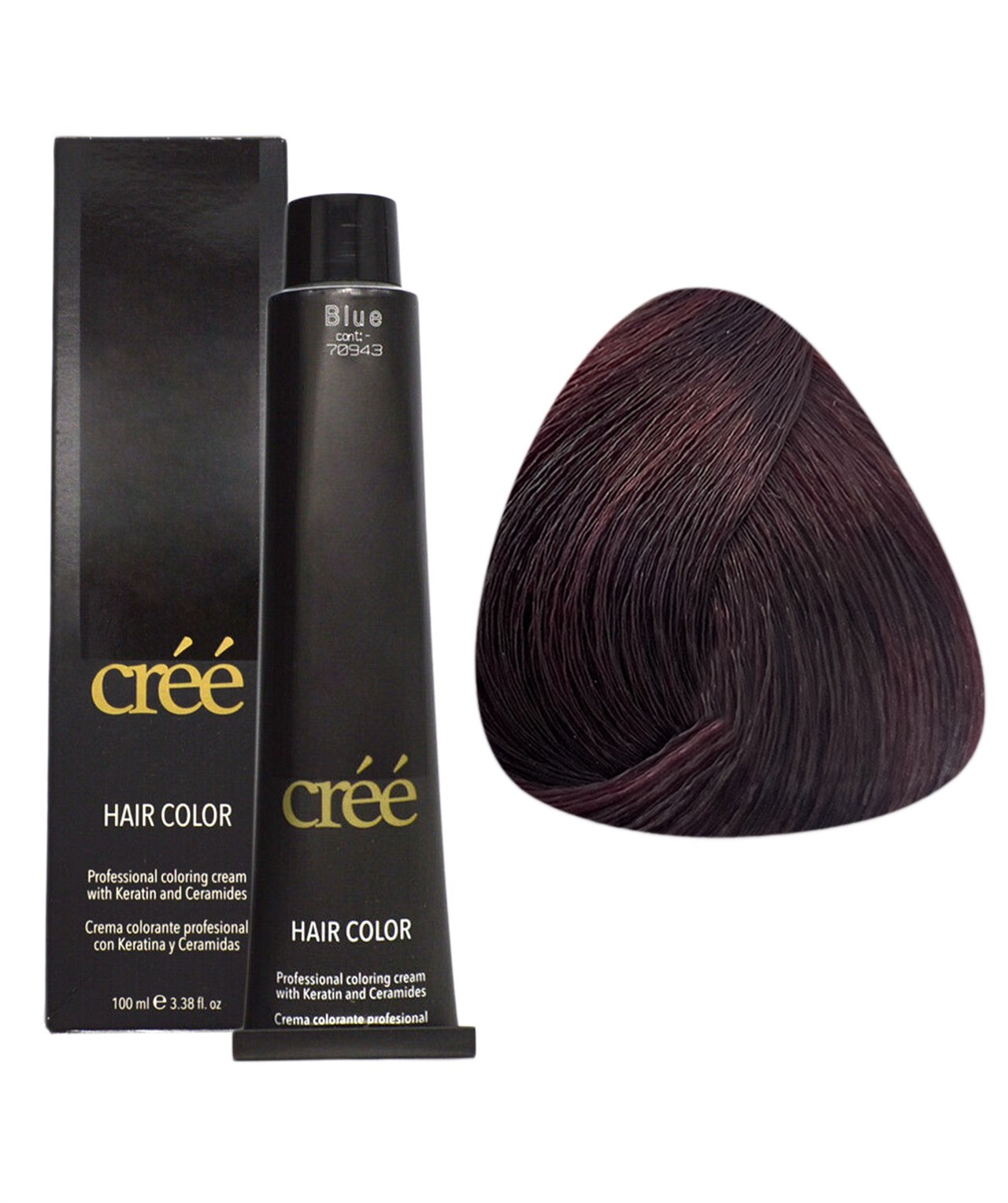 CREE TINTE DARK RED BROWN 3.6 3.3OZ.