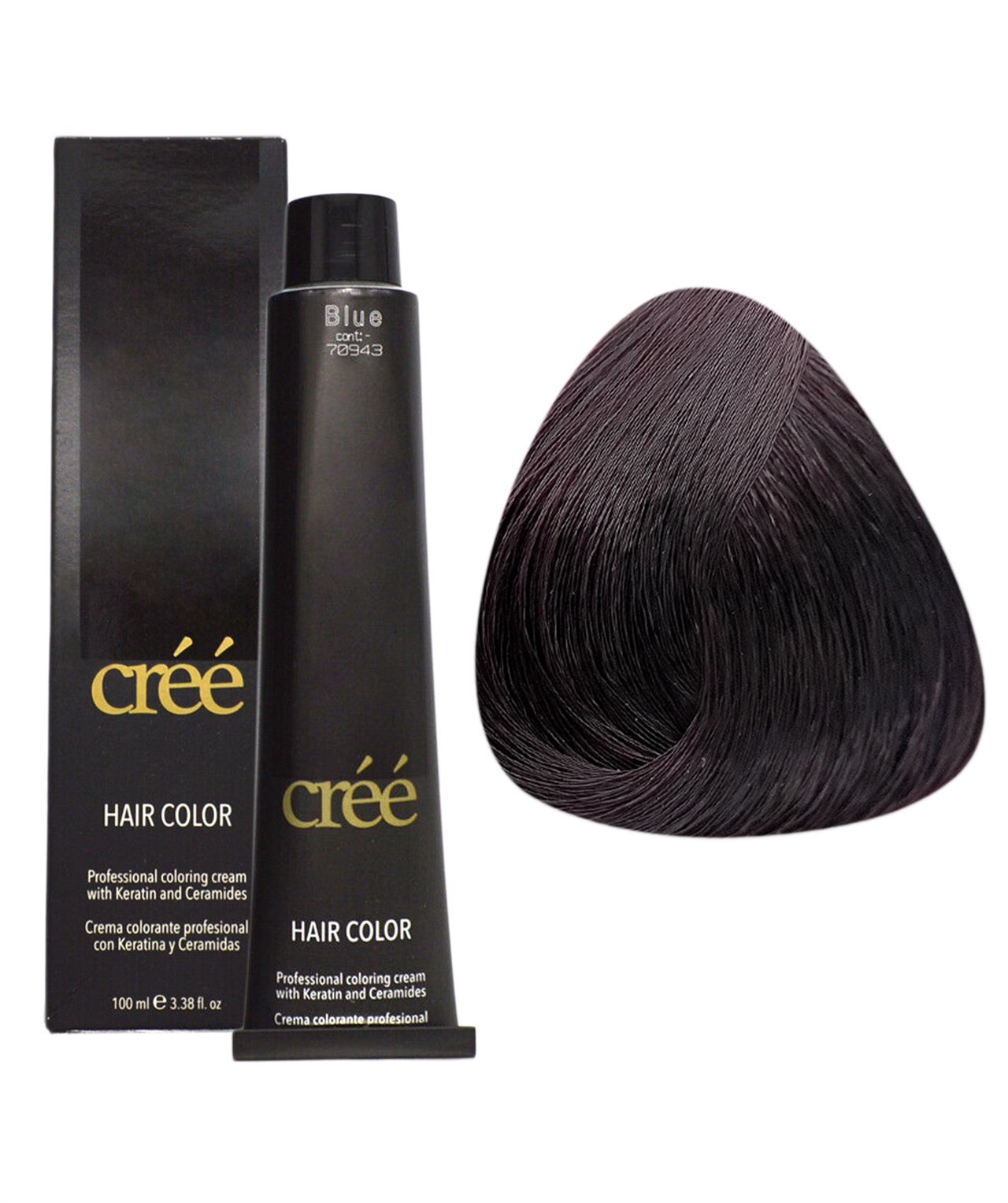 CREE TINTE MAHOGANY BROWN 4.5 3.38OZ.