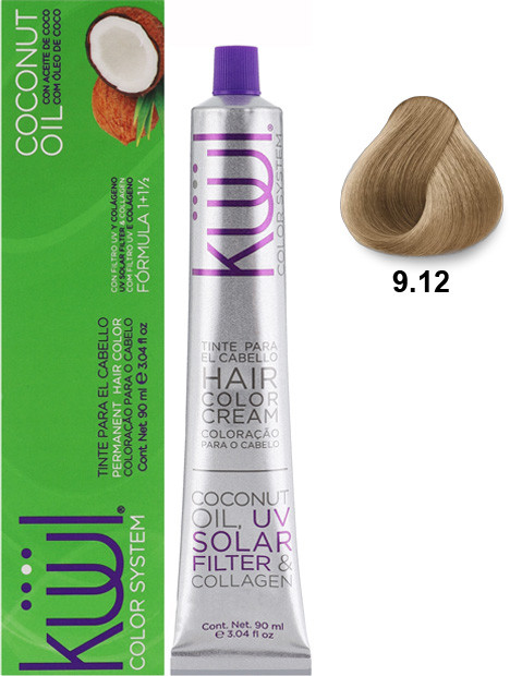 TINTE KUUL 7.12 RUBIO CENIZO NACARADO 3OZ
