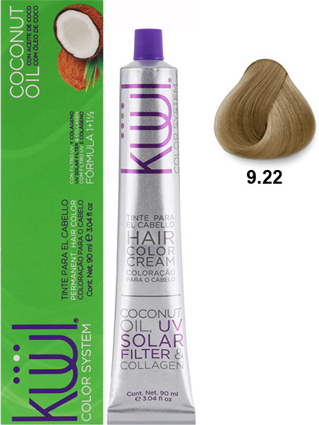TINTE KUUL 9.22 RUBIO CLARISIMO NACARADO INTENSO 3OZ
