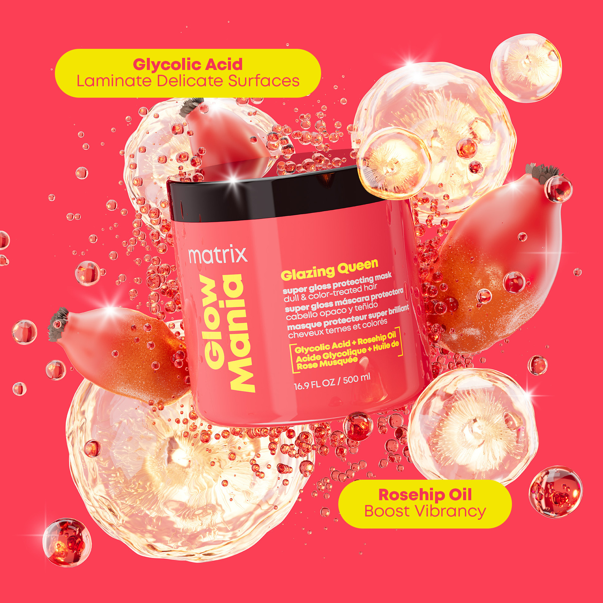 MATRIX GLOW MANIA MASK 500ML