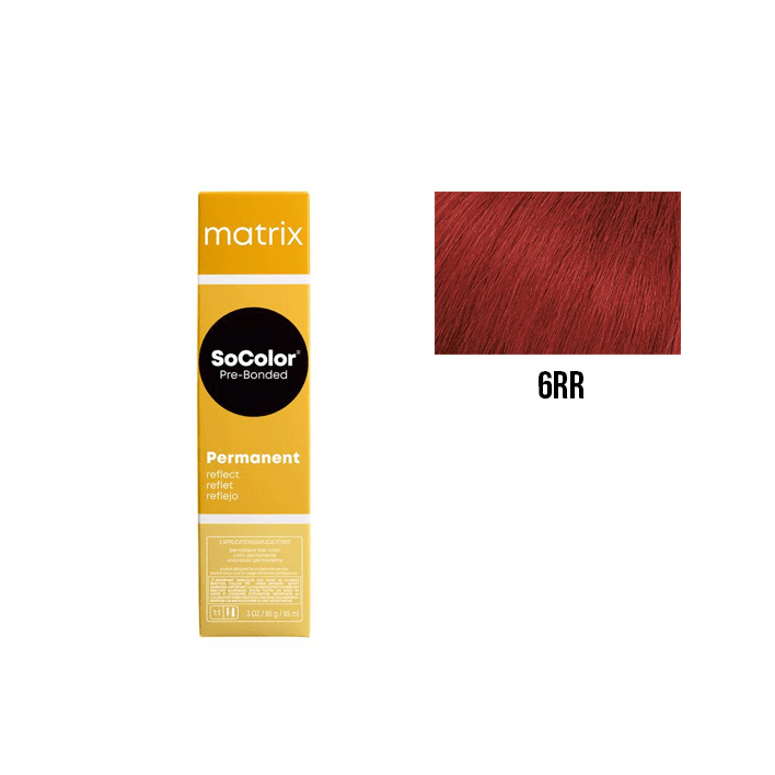 MATRIX SOCOLOR TINTE LIGHT BROWN RED RED
