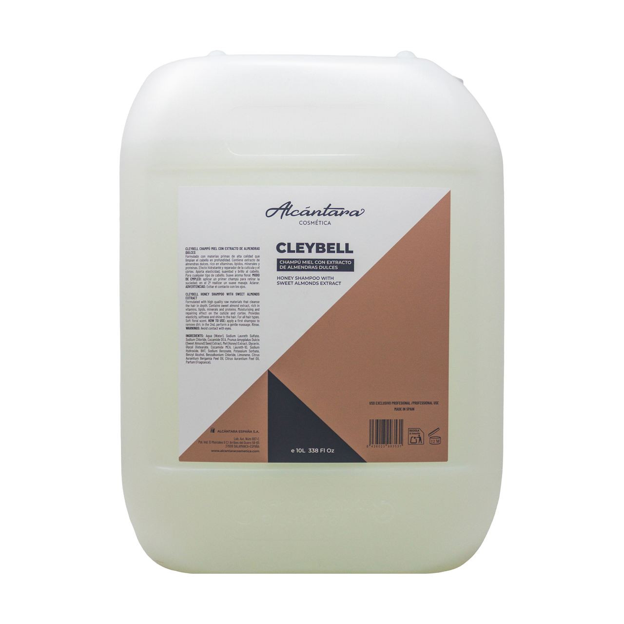 CLEYBELL HONEY & ALMOND SHAMPOO LT