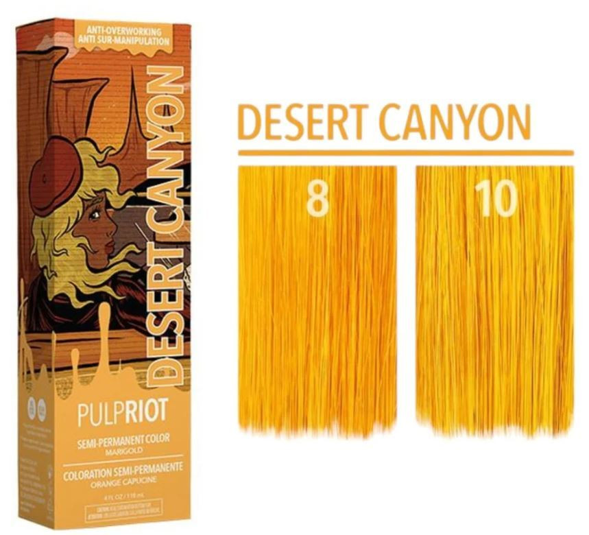 PULPRIOT SEMI-PERMANENT
HAIR COLOR DESERT CANYON 4OZ