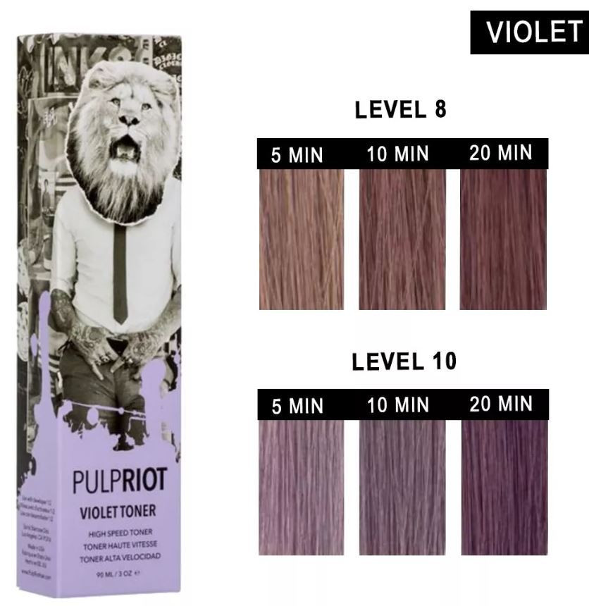 PULP RIOT TONER VIOLET 3OZ