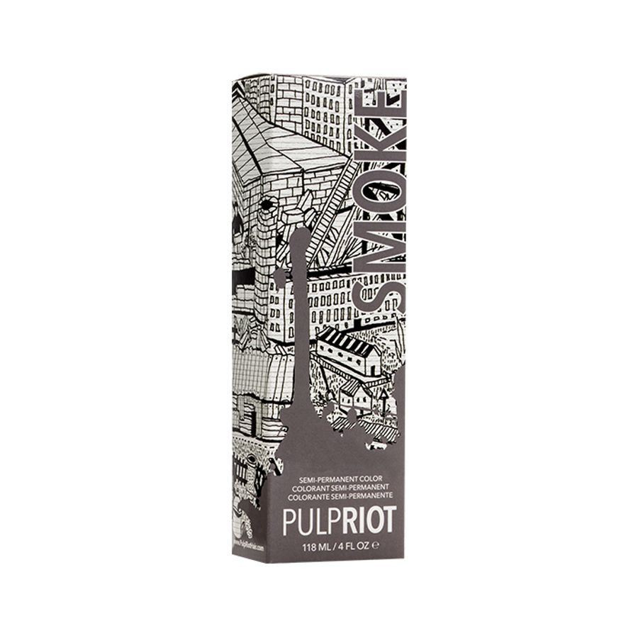 PULPRIOT SEMI-PERMANENT HAIR COLOR SMOKE 4 OZ