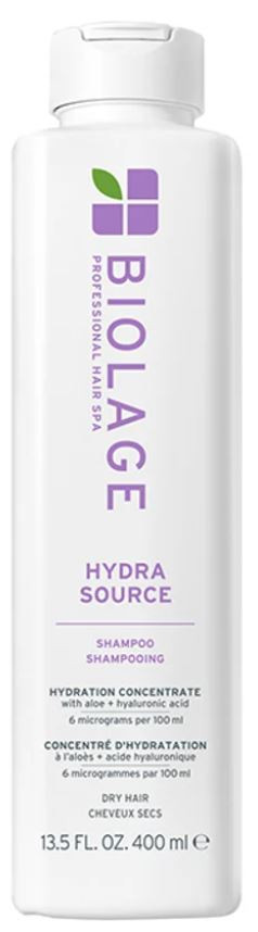 BIOLAGE HYDRA SOURCE SHAMPOO WITH ALOE & HYALURONIC ACID 400 ML