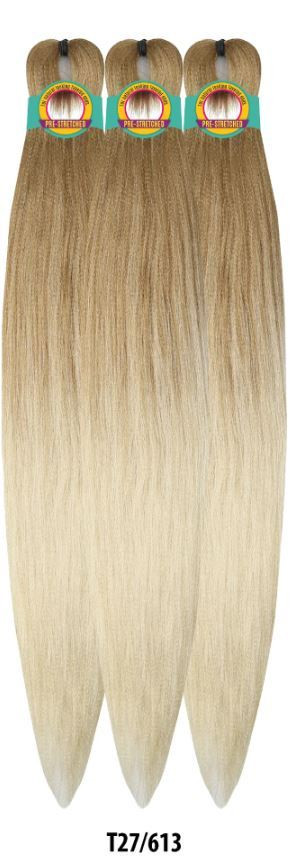 EXTENSION 3X TRUBRAID PRE-STRETCHED KANEKALON 54" #T27-613