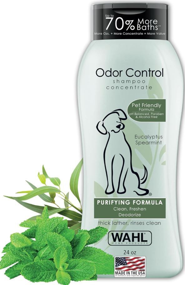 WAHL ODOR CONTROL PET SHAMPOO 24OZ