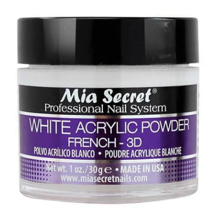 MIA SECRET WHITE ACRYLIC POWDER PL420W