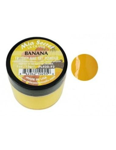 MIA SECRET BANANA ACRYLIC POWDER PL420-F2