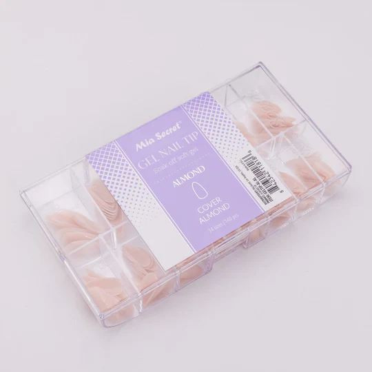 MIA SECRET GEL TIP ALMOND AL 140 PCS