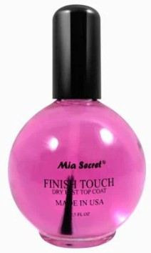 MIA SECRET FINISH TOUCH DRY FAST TOP COAT 2.5 OZ (B305)