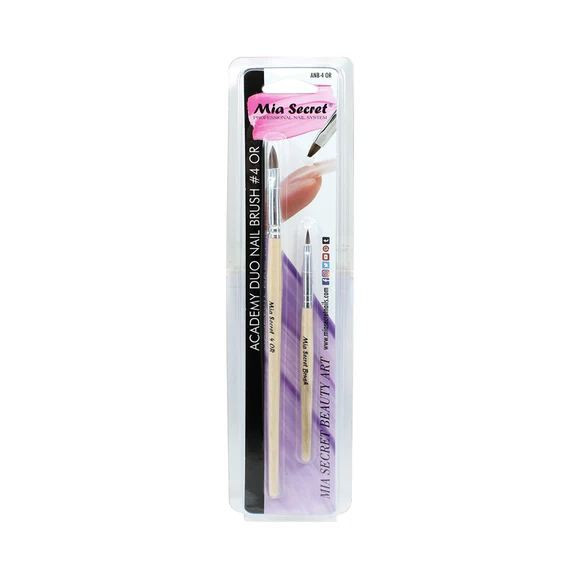 MIA SECRET ACADEMY DUO NAIL BRUSH #4