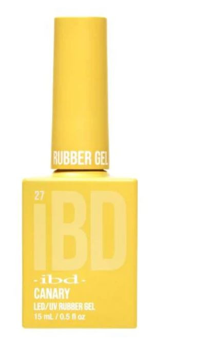 IBD RUBBER GEL CANARY .5OZ