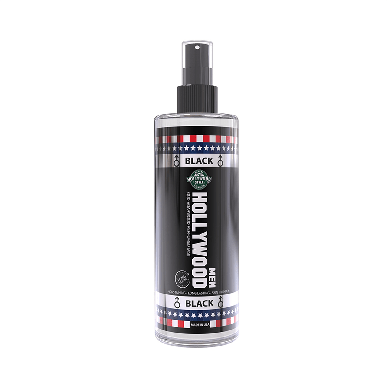 HOLLYWOOD BLACK BODY SPRAY MEN 250ML