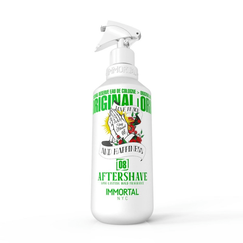 IMMORTAL NYC ORIGINAL RESERVE COLOGNE AFTERSHAVE STAY BLESSED 08 500ML