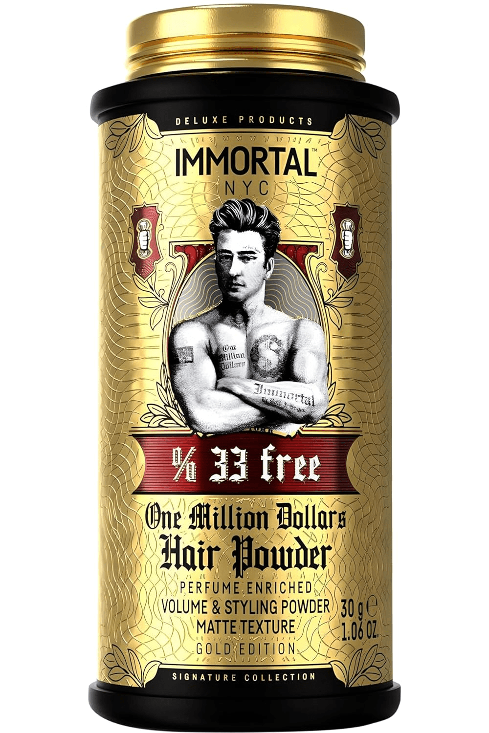 IMMORTAL NYC ONE MILLION POWDER WAX 30G