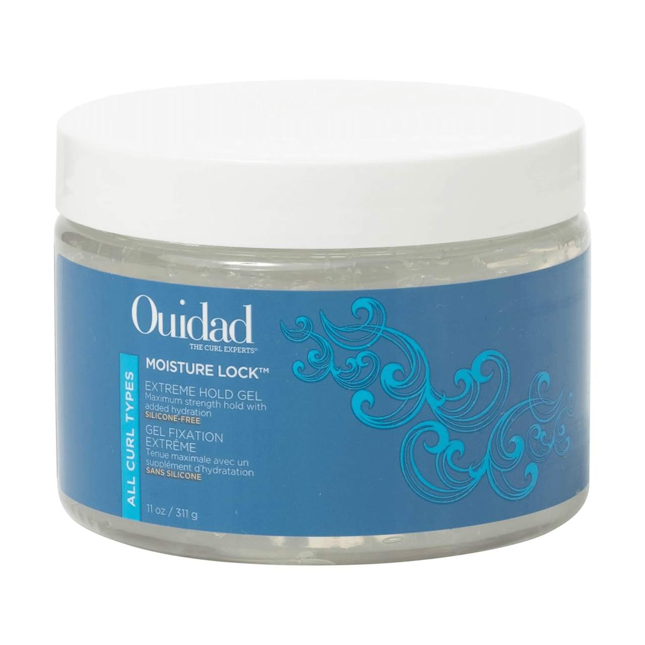 OUIDAD MOISTURE LOCK EXTREME HOLD GEL 11OZ