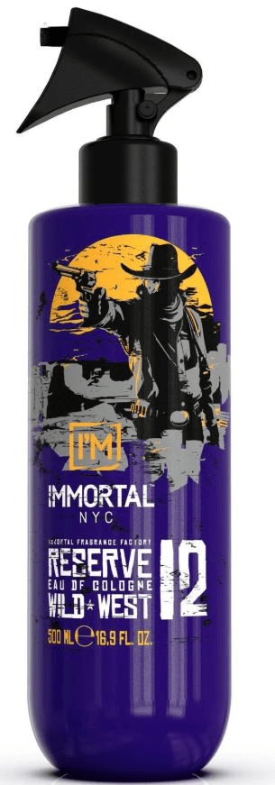 IMMORTAL ORIGINAL 12 RESERVE COLOGNE WILD WEST 500ML