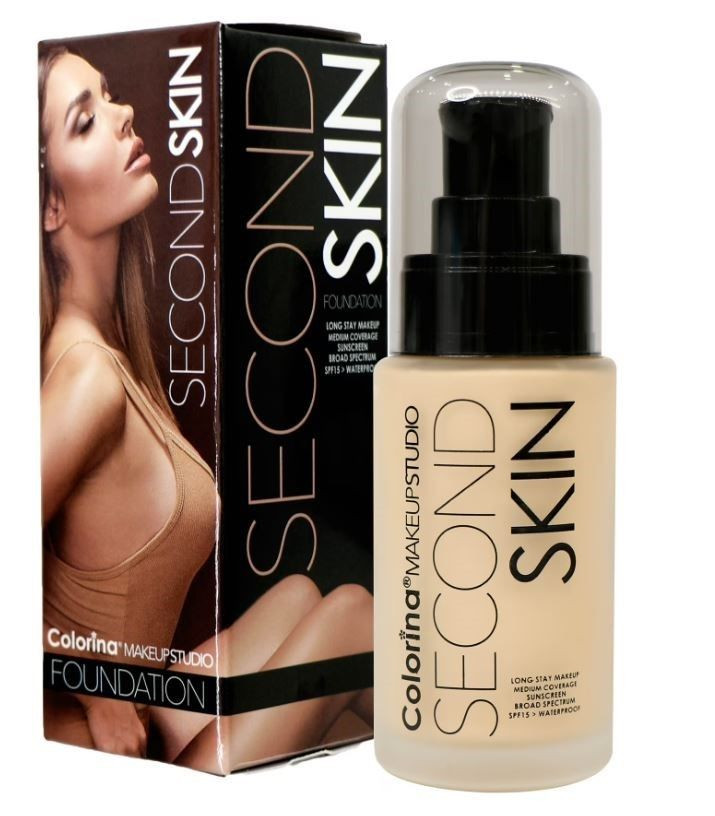 COLORINA SECOND SKIN FOUNDATION PERFECT BEIGE #3