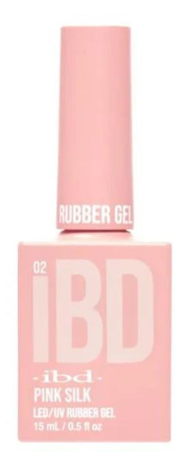 IBD RUBBER GEL PINK SILK .5OZ