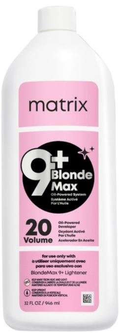 MATRIX BLONDEMAX 9+ DEVELOPER 20VOL 32OZ